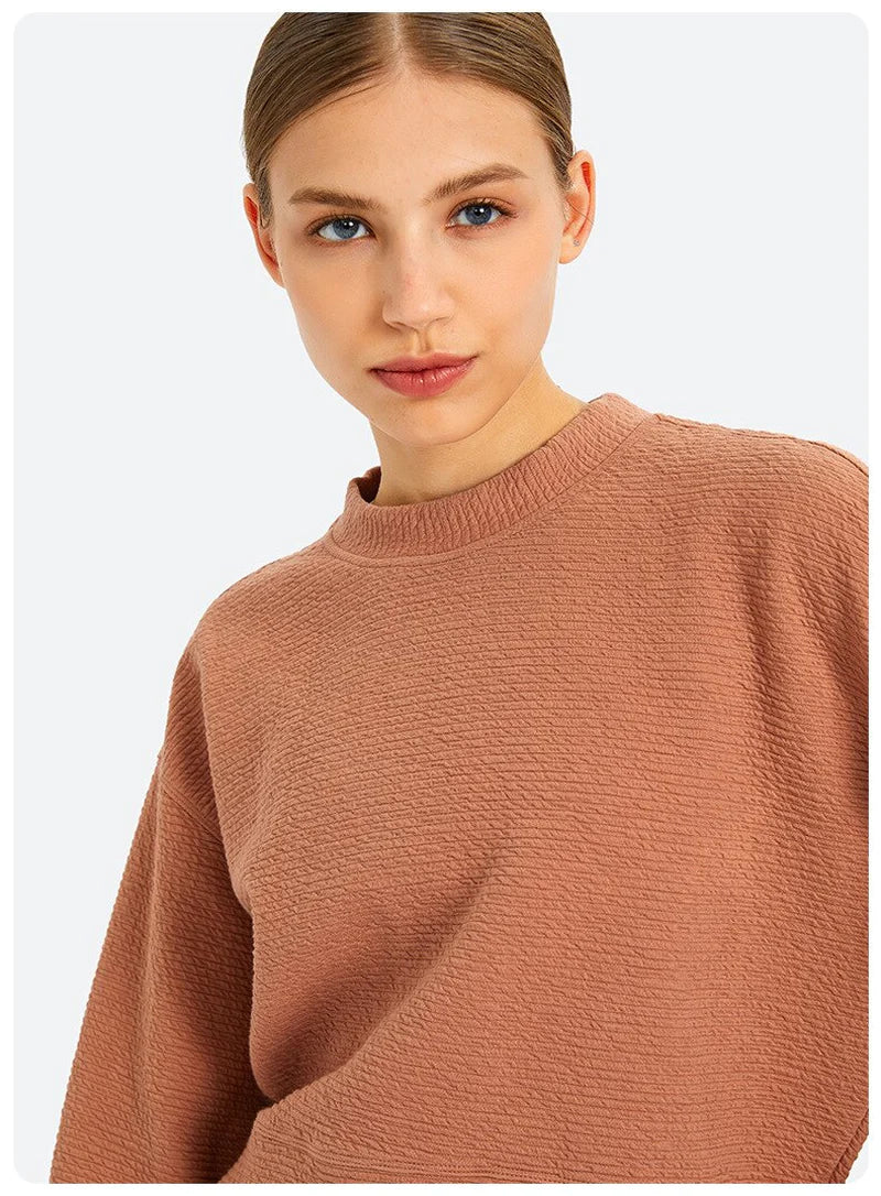 NWT Women Workout Sport Hoodies Comfortable Training Fitness Skin Friendly Leisure Sweatshirts Pullover with Pocket