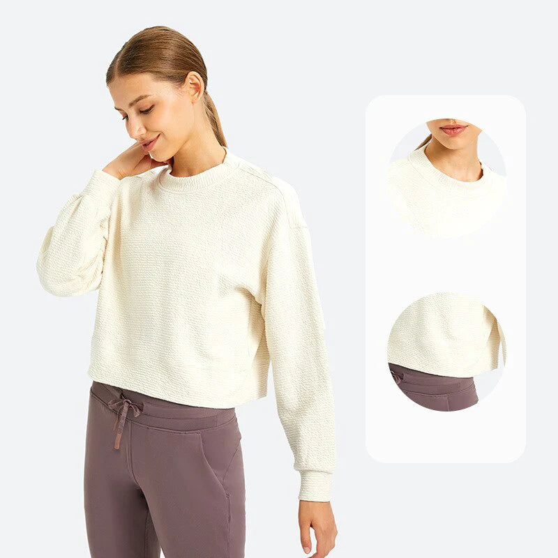 NWT Women Workout Sport Hoodies Comfortable Training Fitness Skin Friendly Leisure Sweatshirts Pullover with Pocket